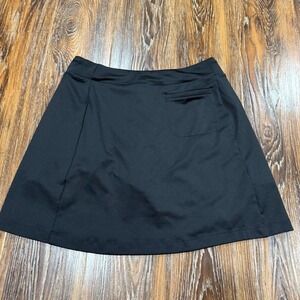 Lady Hagen Golf Tennis Skirt Skort Athletic Pockets Stretch Women's Size M Black